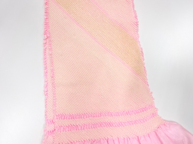  正絹　振袖用　絞り　帯揚げ